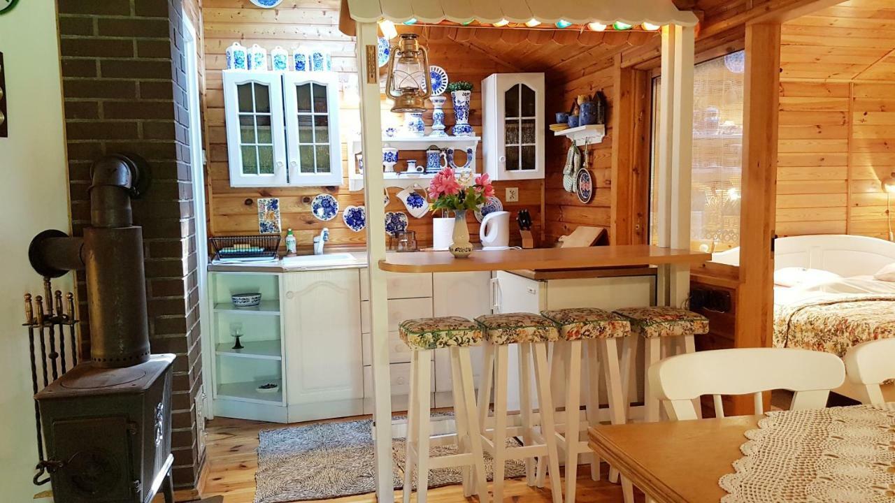 Domek Letniskowy Na Kaszubach Lub Apartament Z Kominkiem Puck Bagian luar foto